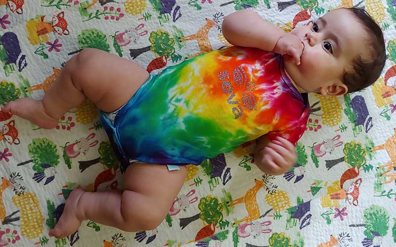 Baby tie onesie sales