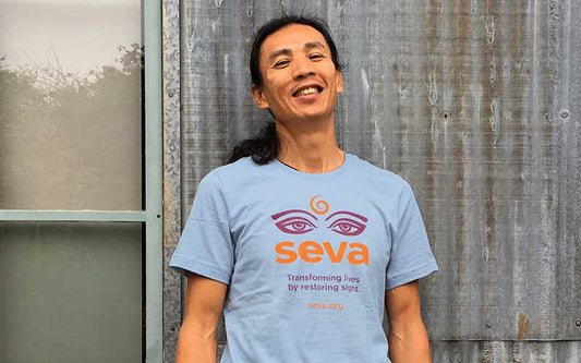 Men's Light Blue New Seva Shirt