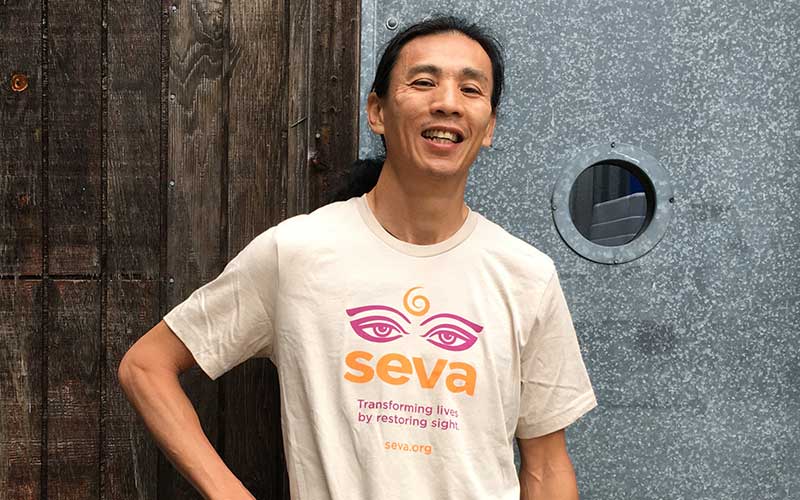 Men's Tan New Seva T Shirt