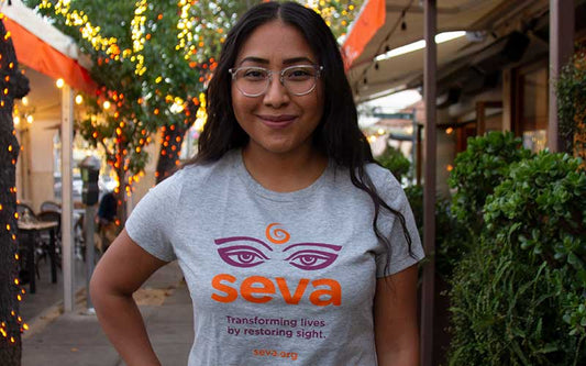 Women's Light Heather Gray New Seva Shirt