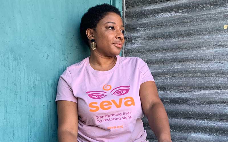 Women's Dusty Lavender Seva T-Shirt