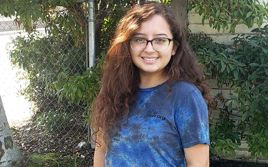Women's Tie Dyed Shirt with Seva Logo